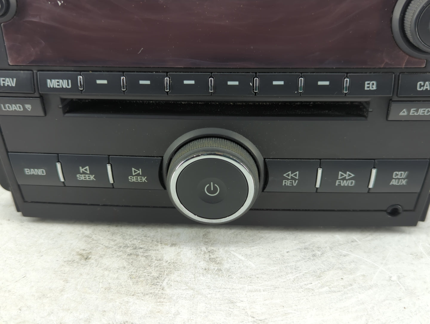 2007-2008 Gmc Acadia Radio AM FM Cd Player Receiver Replacement Fits Fits 2007 2008 OEM Used Auto Parts - Oemusedautoparts1.