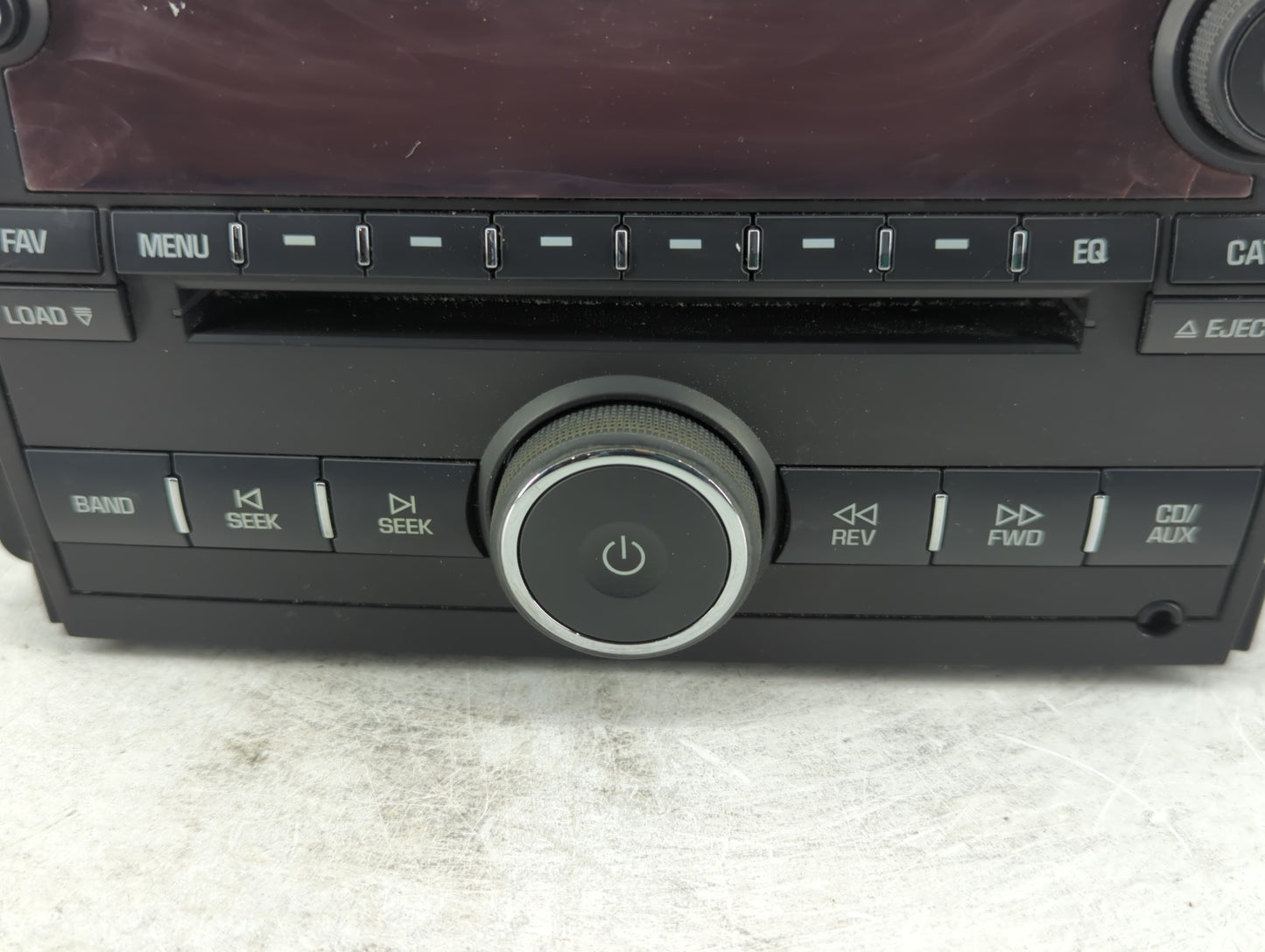 2007-2008 Gmc Acadia Radio AM FM Cd Player Receiver Replacement Fits Fits 2007 2008 OEM Used Auto Parts - Oemusedautoparts1.