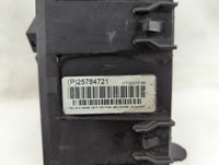 2007-2008 Gmc Acadia Fusebox Fuse Box Panel Relay Module P/N:6126458 25784721 Fits Fits 2007 2008 OEM Used Auto Parts - Oemu
