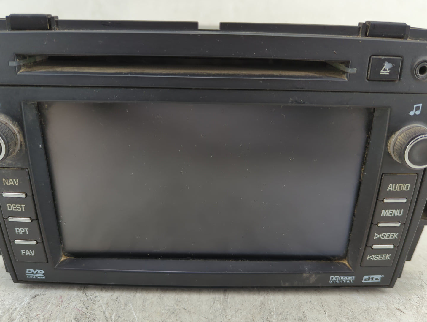2007-2008 Gmc Acadia Radio AM FM Cd Player Receiver Replacement P/N:25897058 Fits Fits 2007 2008 OEM Used Auto Parts - Oemus