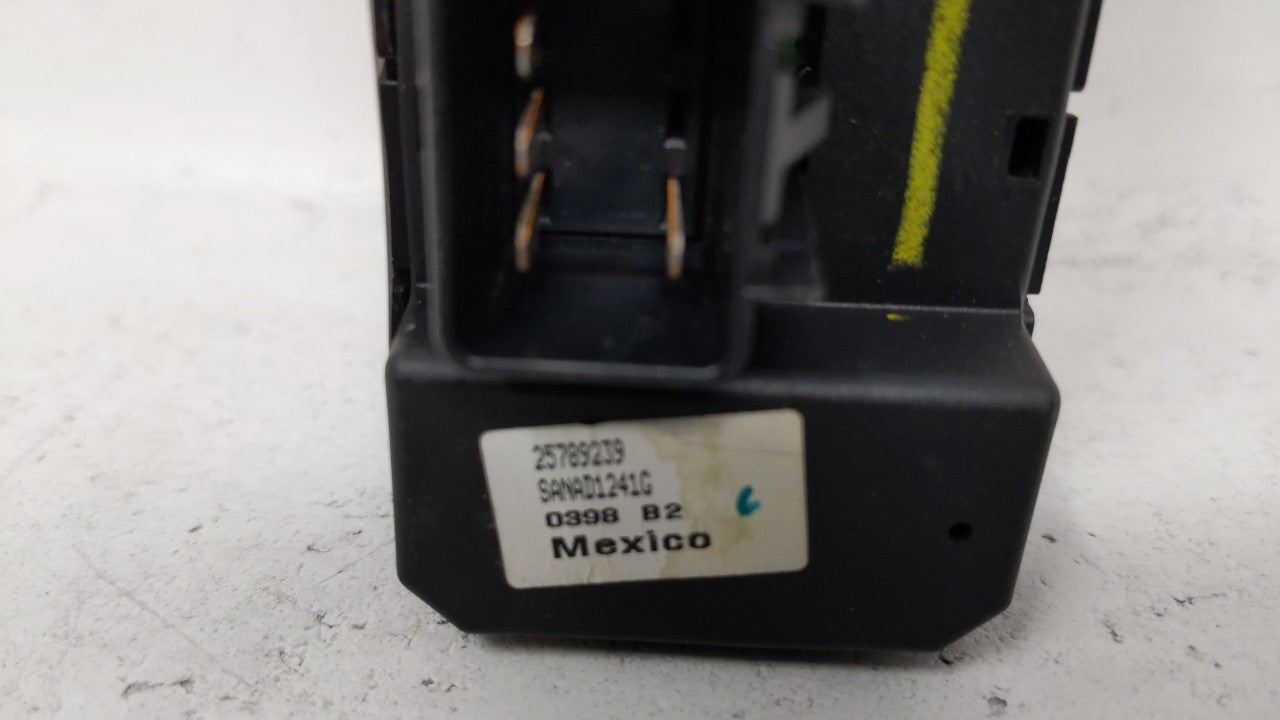 2007-2017 Gmc Acadia Master Power Window Switch Replacement Driver Side Left P/N:25789239,20945224 25789239 Fits OEM Used Au