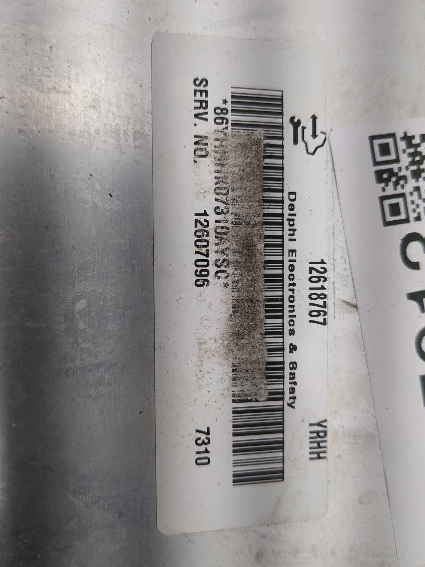 2008 Gmc Acadia PCM Engine Control Computer ECU ECM PCU OEM P/N:12618767 12607096 Fits OEM Used Auto Parts - Oemusedautopart