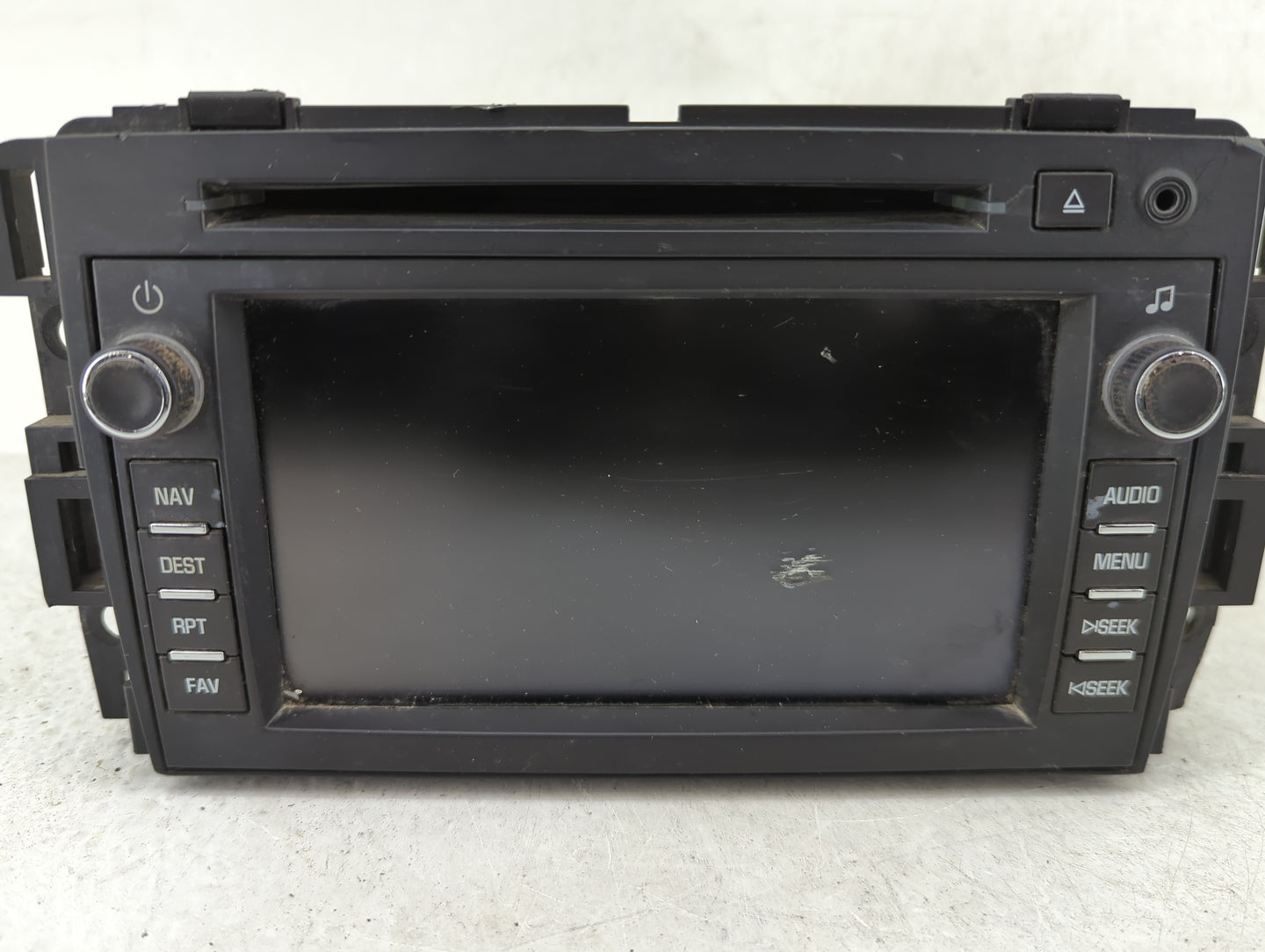 2007-2008 Gmc Acadia Radio AM FM Cd Player Receiver Replacement P/N:25897059 28114785 Fits Fits 2007 2008 OEM Used Auto Part