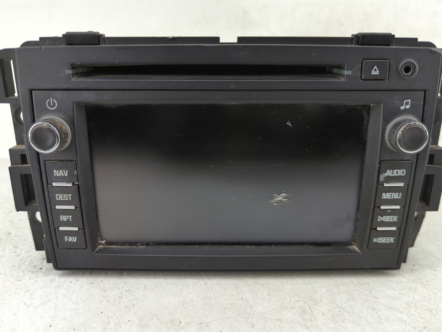 2007-2008 Gmc Acadia Radio AM FM Cd Player Receiver Replacement P/N:25897059 28114785 Fits Fits 2007 2008 OEM Used Auto Part