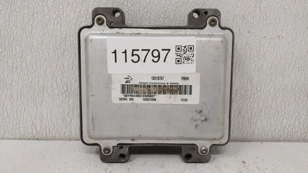 2007-2008 Gmc Acadia PCM Engine Control Computer ECU ECM PCU OEM P/N:12606474 12604995 Fits Fits 2005 2006 2007 2008 2009 20