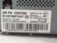 2007-2008 Gmc Acadia Audio Cd Disc Player 1466131 - Oemusedautoparts1.com