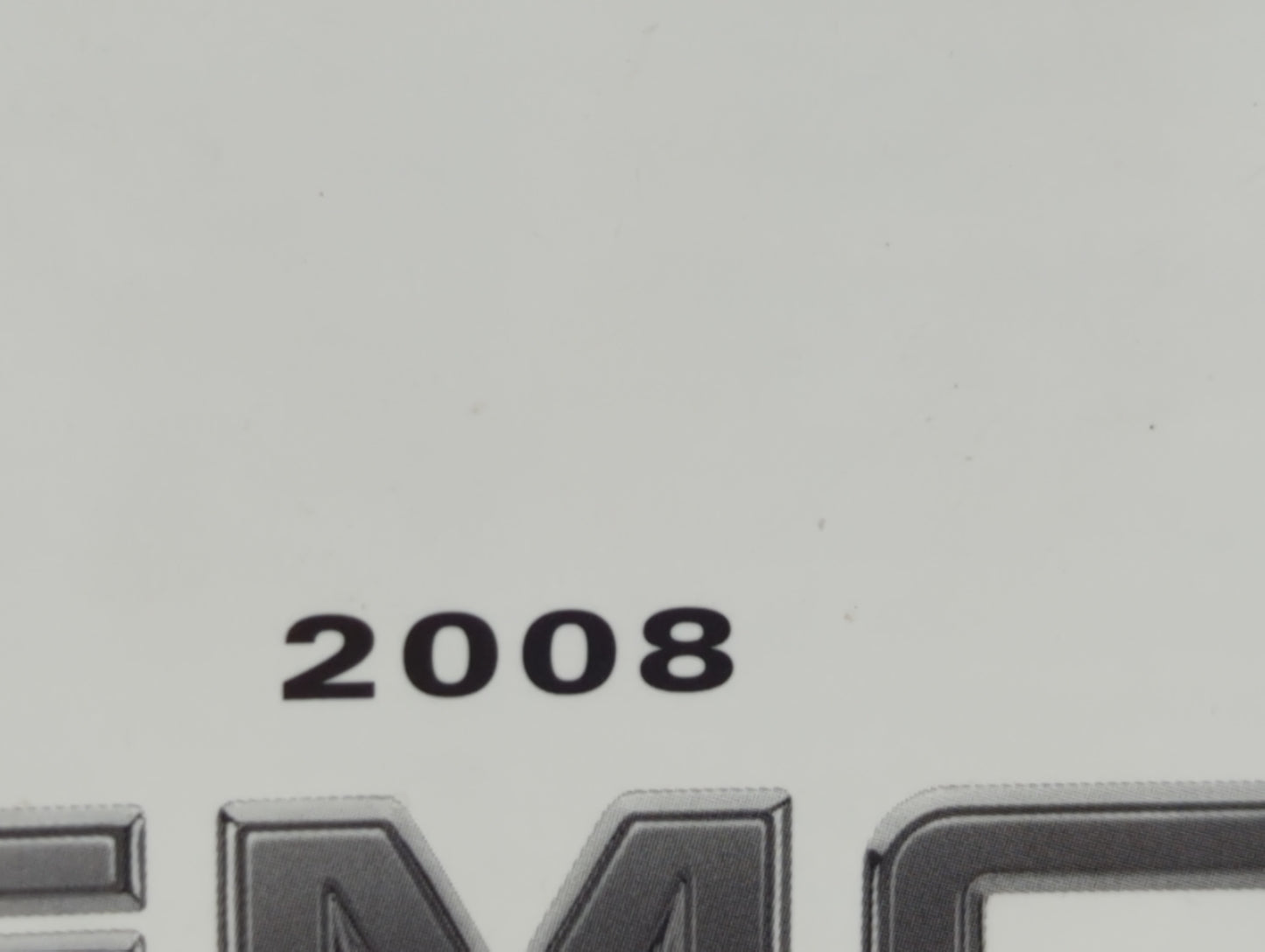 2008 Gmc Acadia Owners Manual Book Guide OEM Used Auto Parts - Oemusedautoparts1.com