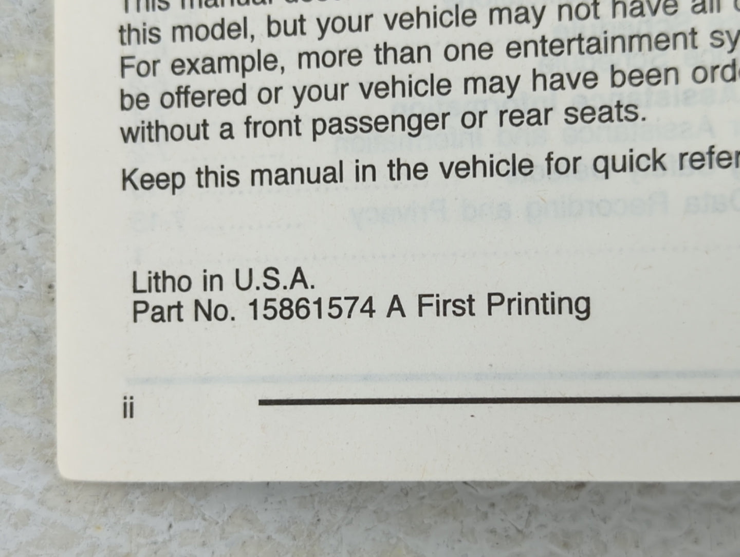 2008 Gmc Acadia Owners Manual Book Guide OEM Used Auto Parts - Oemusedautoparts1.com