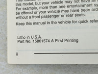 2008 Gmc Acadia Owners Manual Book Guide OEM Used Auto Parts - Oemusedautoparts1.com