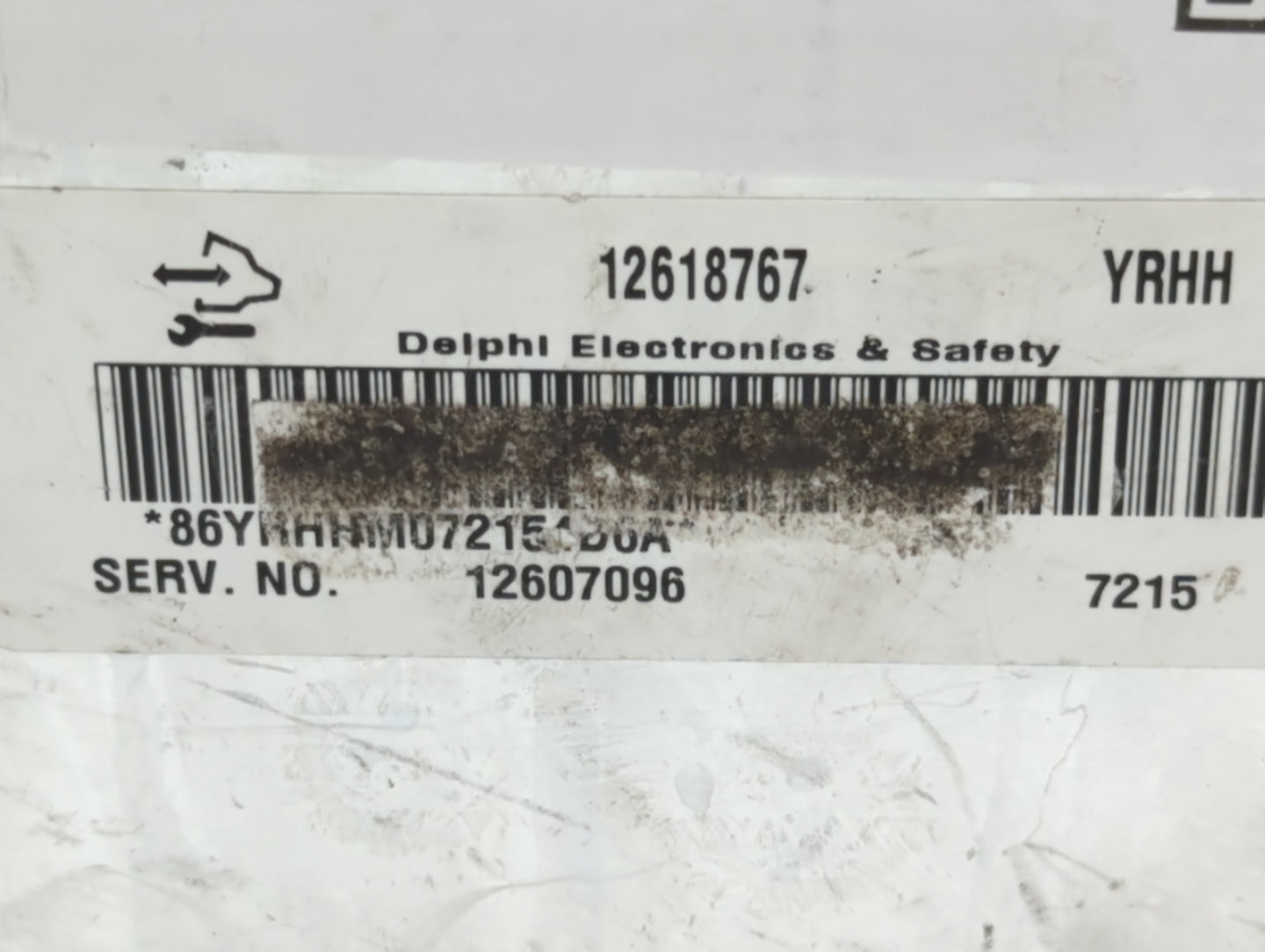 2007-2008 Gmc Acadia PCM Engine Control Computer ECU ECM PCU OEM P/N:12618767 Fits Fits 2005 2006 2007 2008 2009 2010 OEM Us