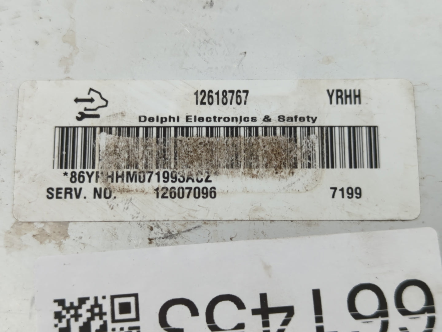 2007-2008 Gmc Acadia PCM Engine Control Computer ECU ECM PCU OEM P/N:12607096 12618767 Fits Fits 2005 2006 2007 2008 2009 20