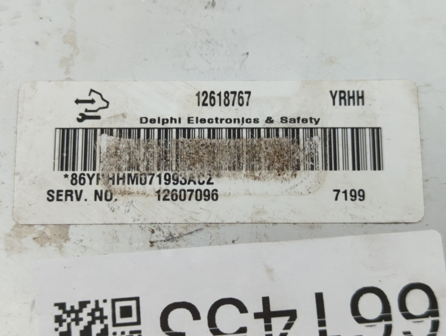 2007-2008 Gmc Acadia PCM Engine Control Computer ECU ECM PCU OEM P/N:12607096 12618767 Fits Fits 2005 2006 2007 2008 2009 20
