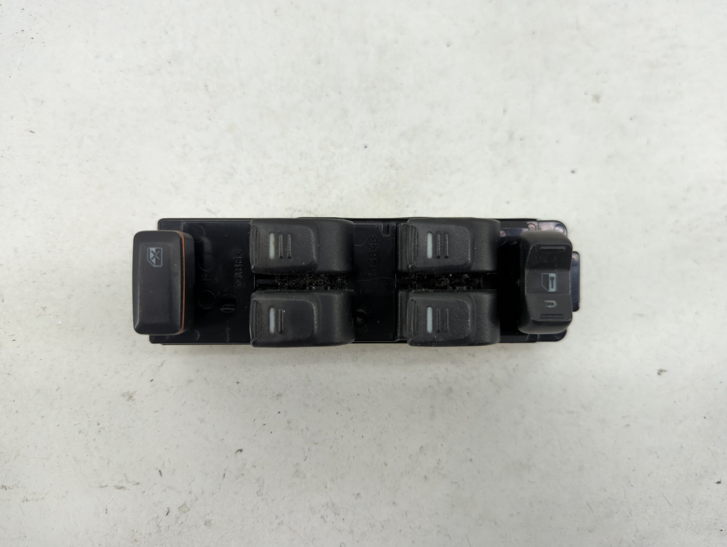2004-2012 Gmc Canyon Master Power Window Switch Replacement Driver Side Left P/N:514643 658-5D7D Fits OEM Used Auto Parts - 
