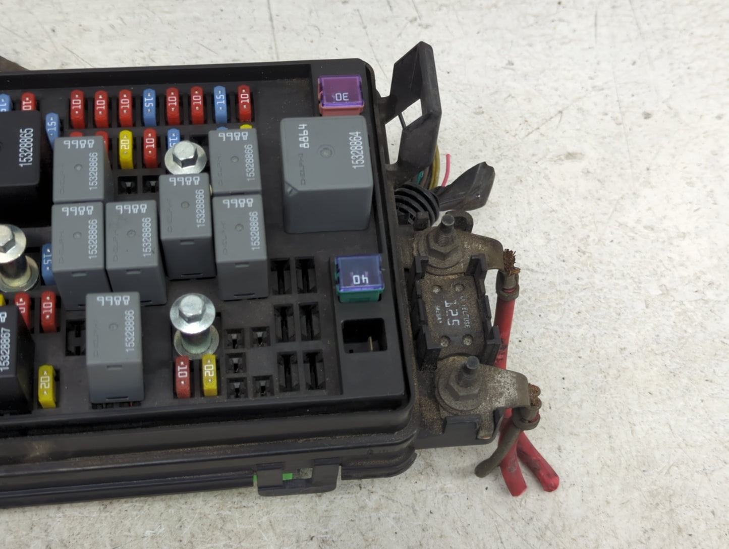 2008 Gmc Canyon Fusebox Fuse Box Panel Relay Module P/N:25998522 1T:290778 Fits OEM Used Auto Parts - Oemusedautoparts1.com