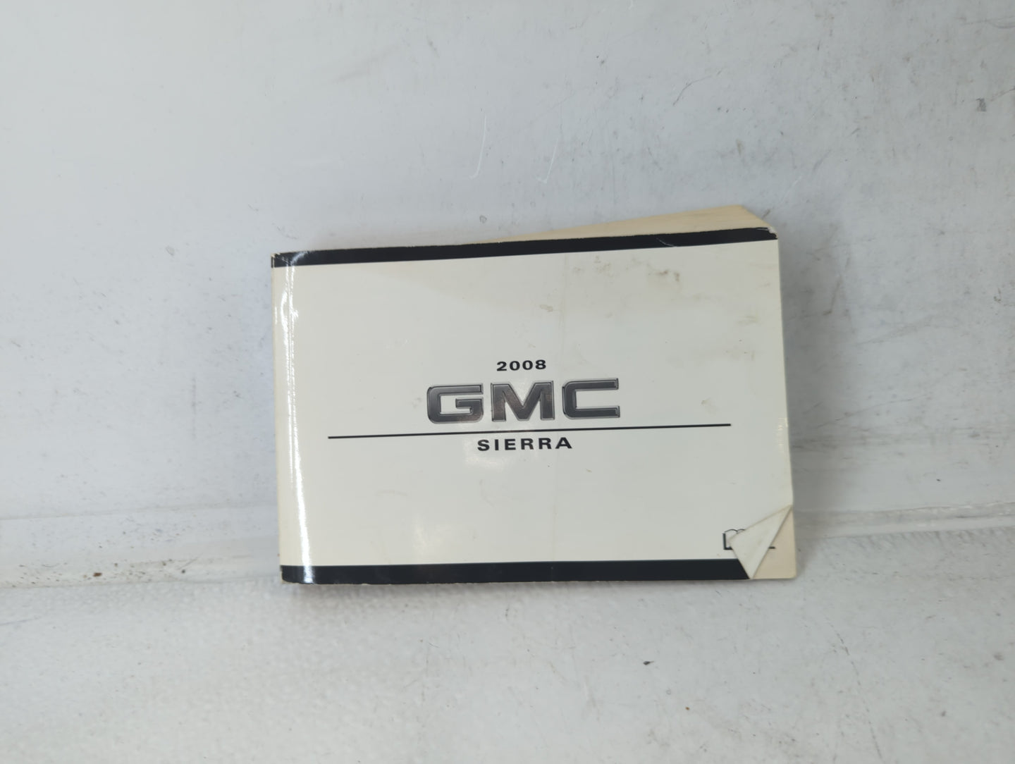 2008 Gmc Sierra Owners Manual Book Guide OEM Used Auto Parts - Oemusedautoparts1.com