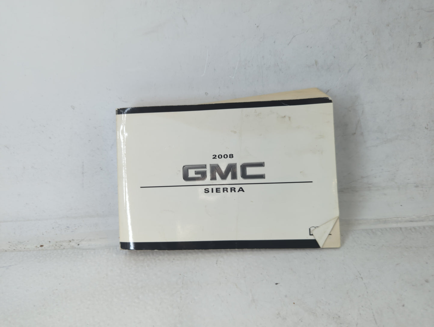 2008 Gmc Sierra Owners Manual Book Guide OEM Used Auto Parts - Oemusedautoparts1.com