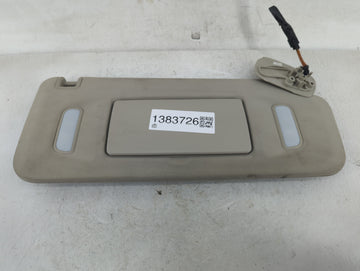 2007-2013 Gmc Sierra 1500 Sun Visor Shade Replacement Passenger Right Mirror Fits Fits 2007 2008 2009 2010 2011 2012 2013 2014 OEM Used Auto Parts
