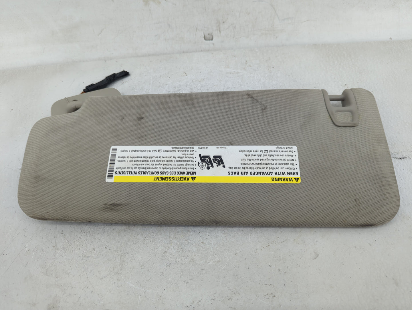 2007-2013 Gmc Sierra 1500 Sun Visor Shade Replacement Passenger Right Mirror Fits Fits 2007 2008 2009 2010 2011 2012 2013 20