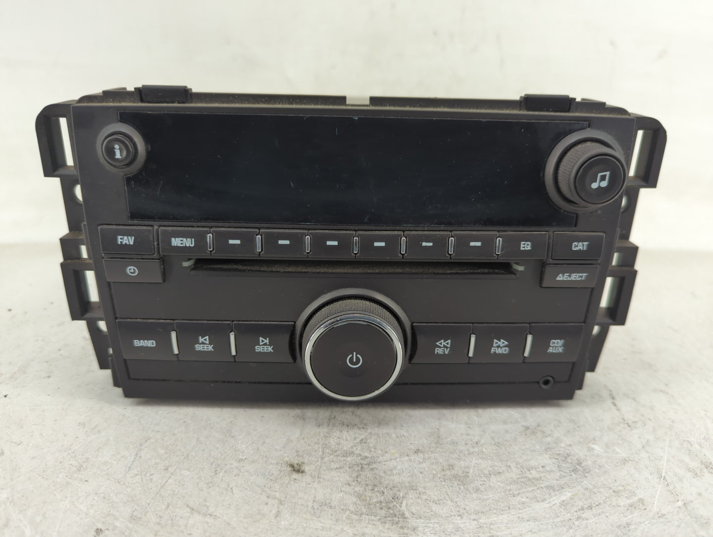 2007-2013 Gmc Sierra 1500 Radio AM FM Cd Player Receiver Replacement P/N:25799567 Fits OEM Used Auto Parts - Oemusedautopart