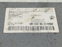 2007-2013 Gmc Sierra 1500 Radio AM FM Cd Player Receiver Replacement P/N:25799567 Fits OEM Used Auto Parts - Oemusedautopart