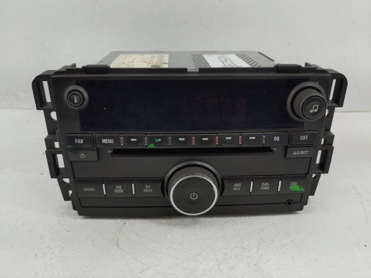 2007-2013 Gmc Sierra 1500 Radio AM FM Cd Player Receiver Replacement P/N:25941919 Fits OEM Used Auto Parts - Oemusedautopart