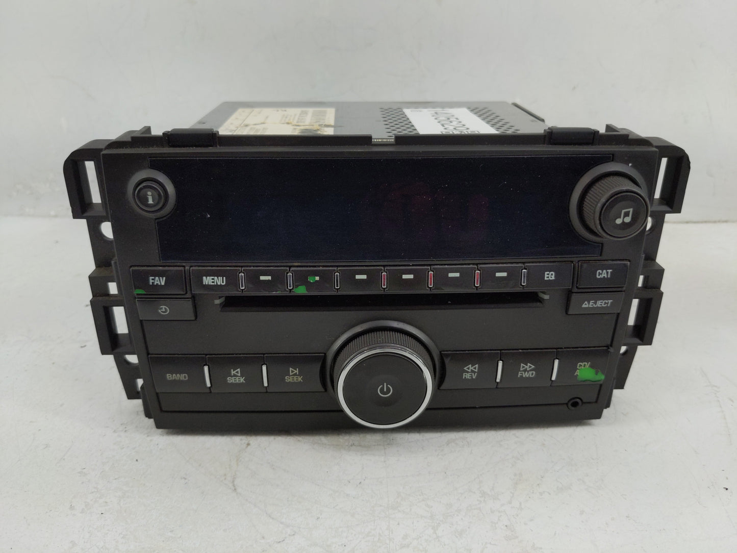 2007-2013 Gmc Sierra 1500 Radio AM FM Cd Player Receiver Replacement P/N:25941919 Fits OEM Used Auto Parts - Oemusedautopart