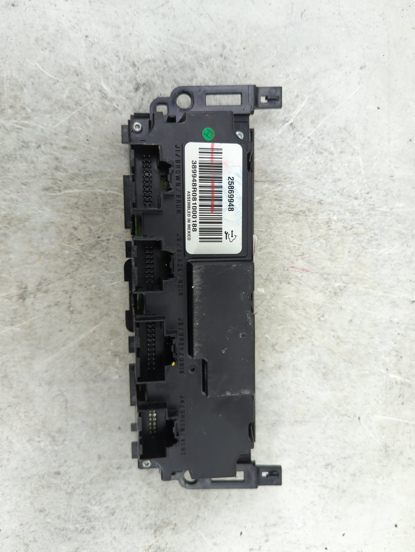 2007-2009 Gmc Sierra 1500 Climate Control Module Temperature AC/Heater Replacement P/N:25869948 389948R081000188 Fits OEM Us