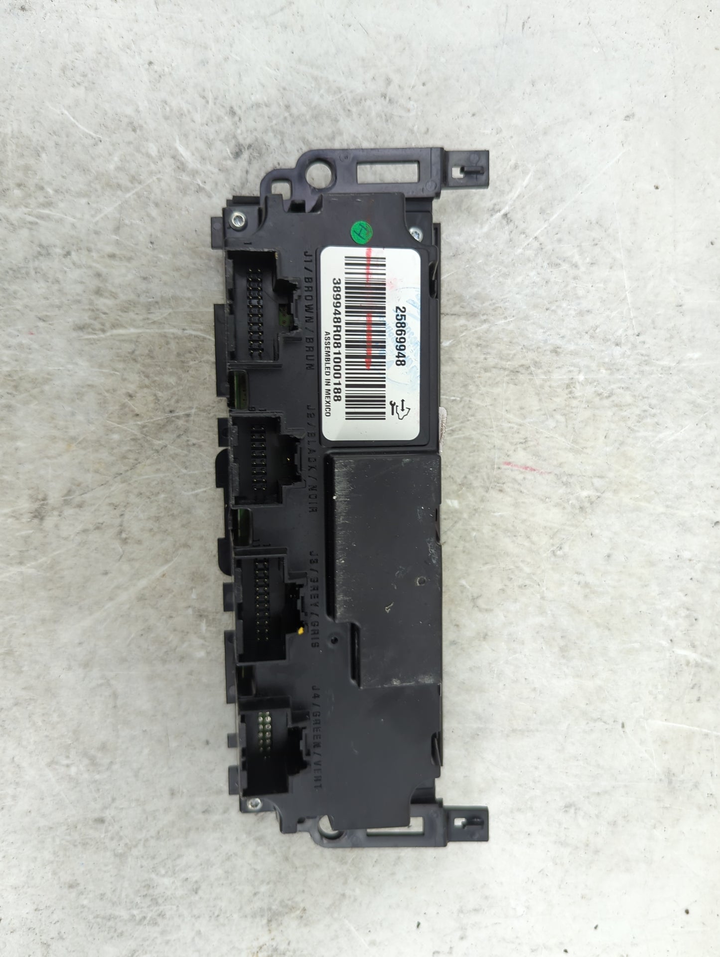 2007-2009 Gmc Sierra 1500 Climate Control Module Temperature AC/Heater Replacement P/N:25869948 389948R081000188 Fits OEM Us