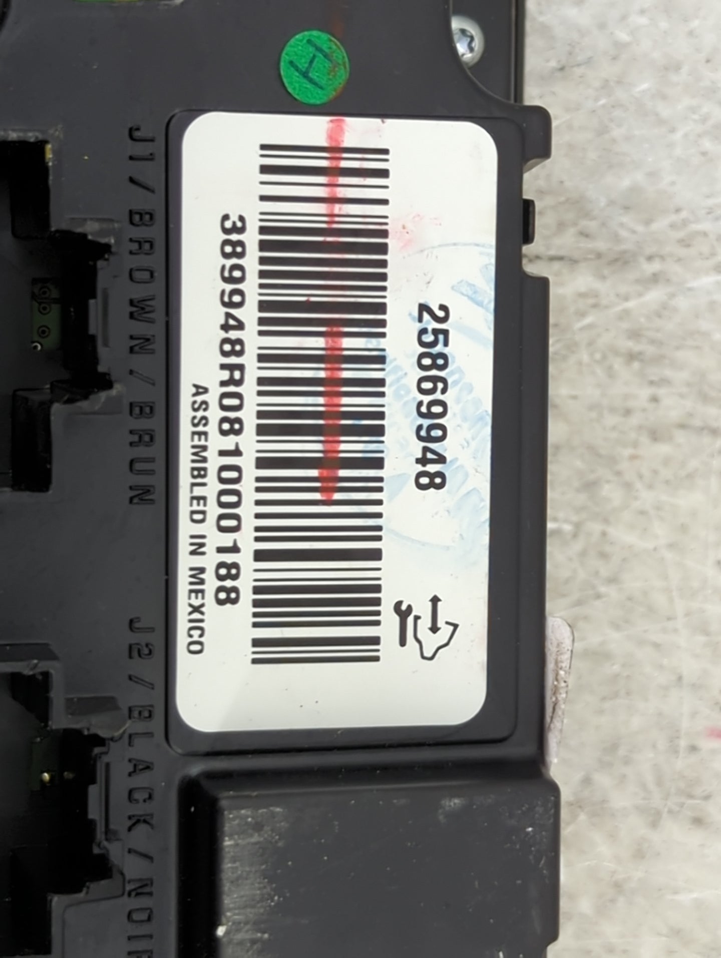 2007-2009 Gmc Sierra 1500 Climate Control Module Temperature AC/Heater Replacement P/N:25869948 389948R081000188 Fits OEM Us
