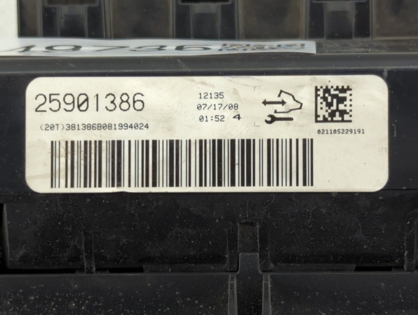 2007-2009 Gmc Sierra 2500 Climate Control Module Temperature AC/Heater Replacement P/N:25901386 Fits Fits 2007 2008 2009 OEM