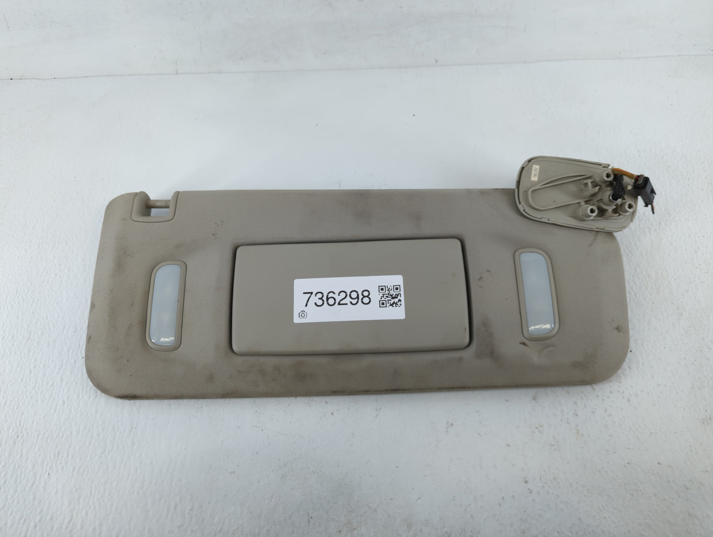 2007-2014 Gmc Sierra 2500 Sun Visor Shade Replacement Passenger Right Mirror Fits Fits 2007 2008 2009 2010 2011 2012 2013 20