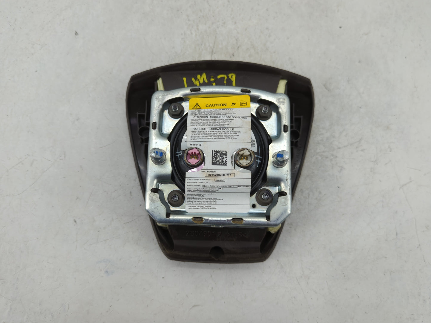 Gmc Yukon Air Bag Driver Left Steering Wheel Mounted - Oemusedautoparts1.com