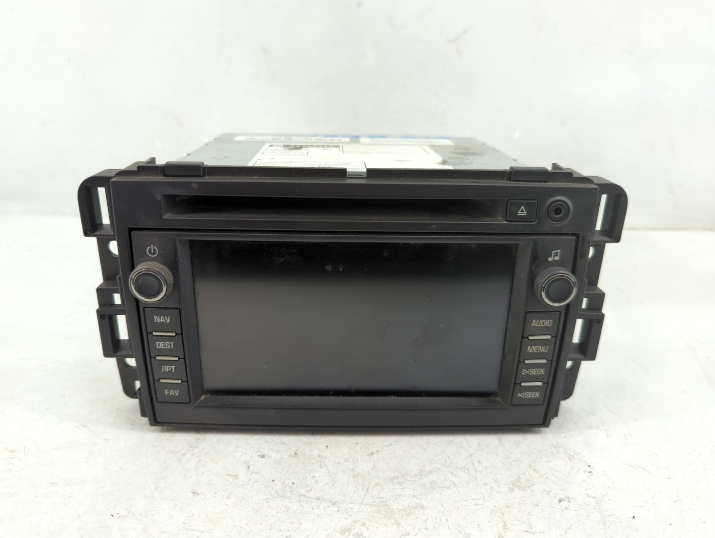 2008-2009 Gmc Yukon Radio AM FM Cd Player Receiver Replacement P/N:25857365 Fits Fits 2008 2009 OEM Used Auto Parts - Oemuse