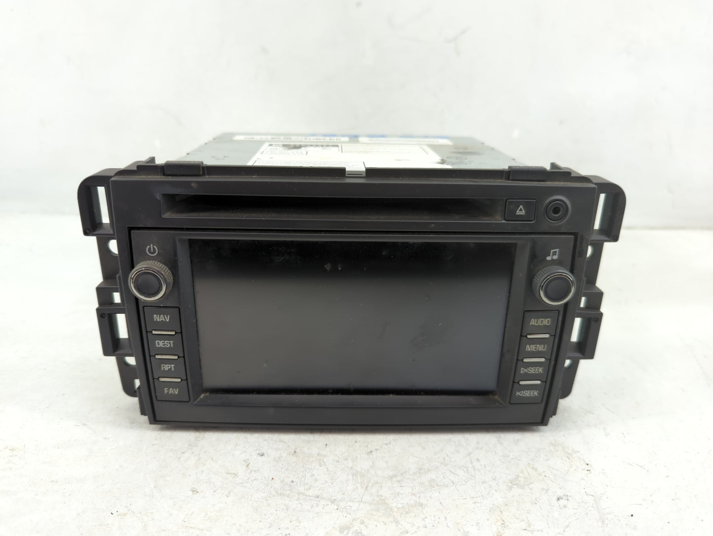 2008-2009 Gmc Yukon Radio AM FM Cd Player Receiver Replacement P/N:25857365 Fits Fits 2008 2009 OEM Used Auto Parts - Oemuse