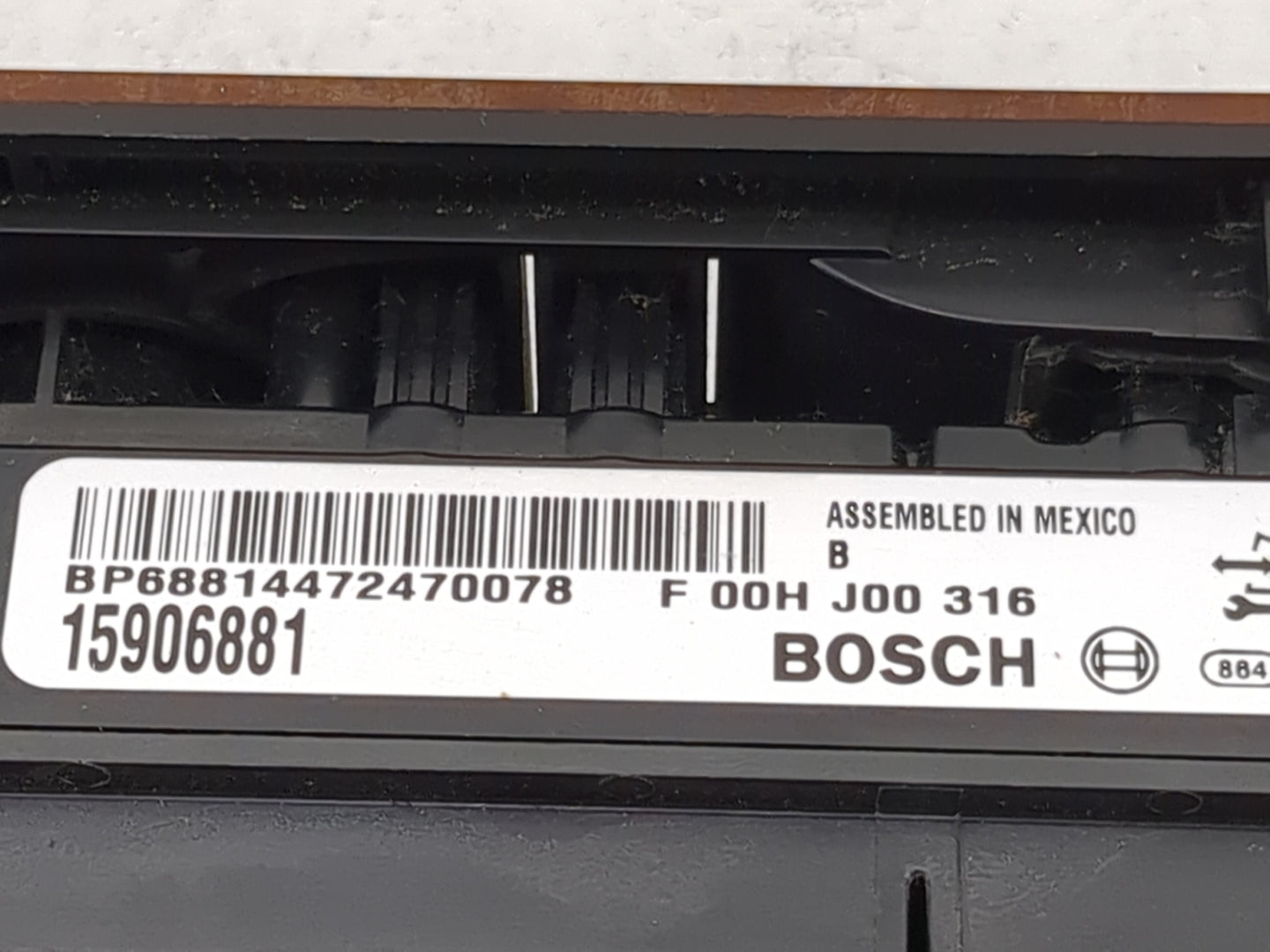 2007-2014 Gmc Yukon Master Power Window Switch Replacement Driver Side Left P/N:15906881 F 00H J00 316 Fits OEM Used Auto Pa