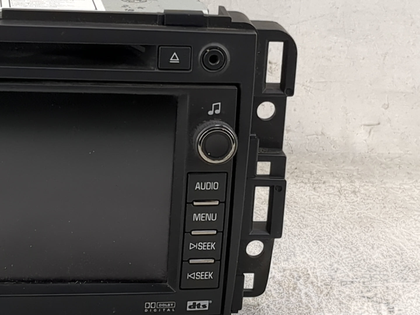 2008-2009 Gmc Yukon Radio AM FM Cd Player Receiver Replacement P/N:25857364 DW468100-5671 Fits Fits 2008 2009 OEM Used Auto 