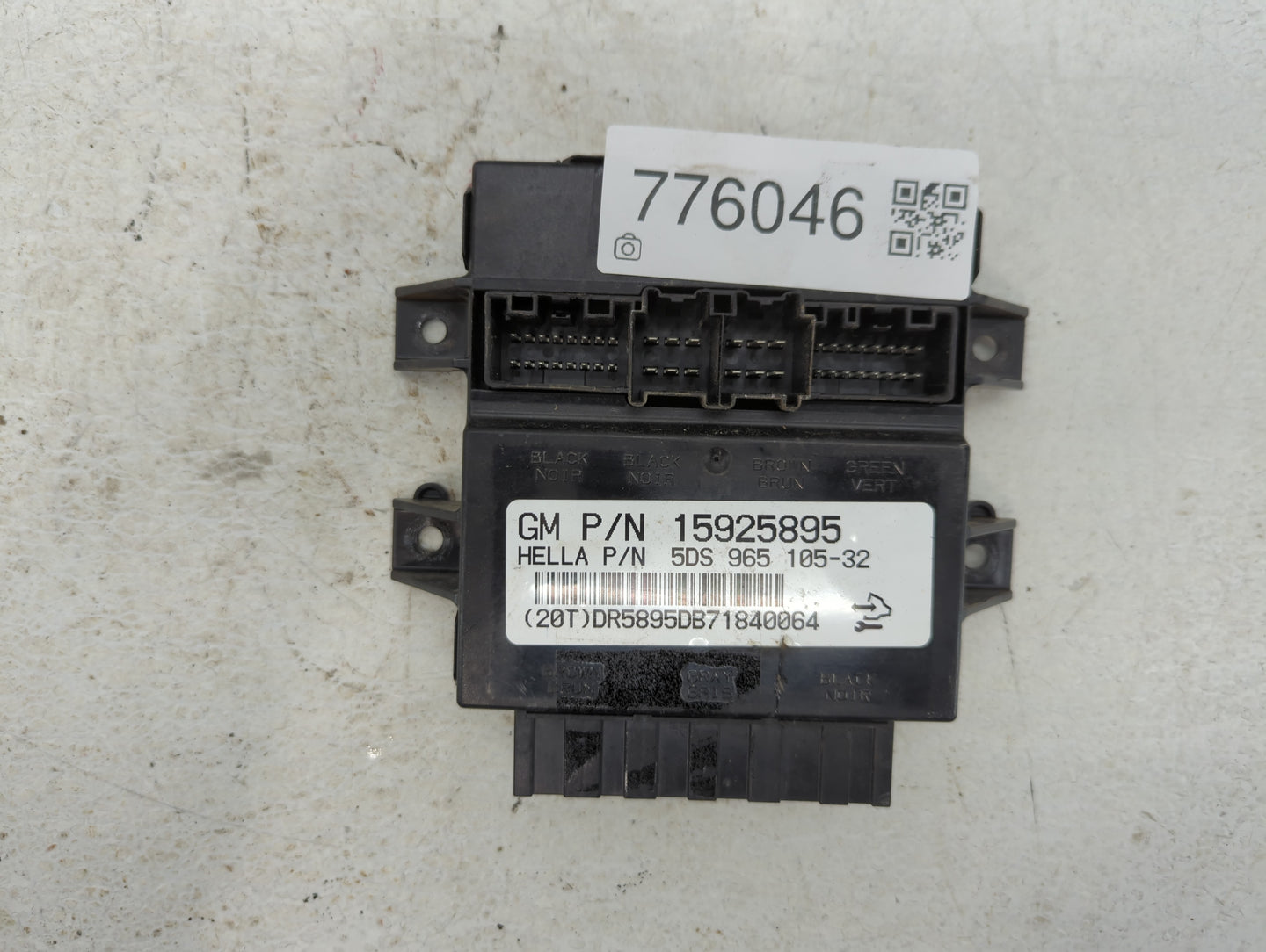 2007-2011 Gmc Yukon Body Control Module Bcm Inner Cabin Fuse Box - Oemusedautoparts1.com