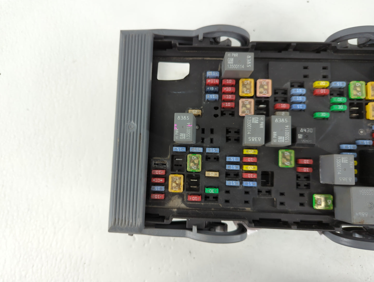 2007-2009 Gmc Yukon Fusebox Fuse Box Panel Relay Module P/N:PA66-GF14 Fits Fits 2007 2008 2009 OEM Used Auto Parts - Oemused