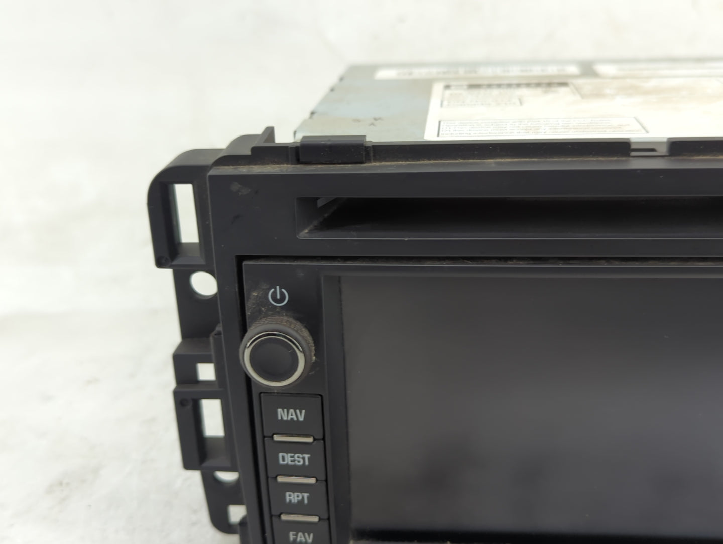 2008 Gmc Yukon Xl 1500 Radio AM FM Cd Player Receiver Replacement P/N:DW468100-6040 25846420 Fits OEM Used Auto Parts - Oemu
