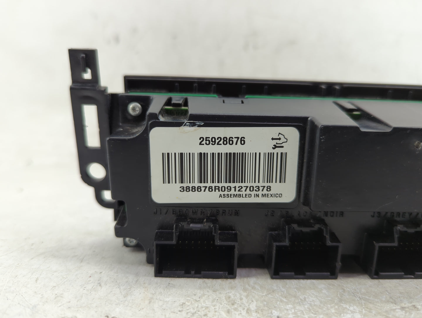 2008 Gmc Yukon Xl 1500 Climate Control Module Temperature AC/Heater Replacement P/N:25928676 Fits OEM Used Auto Parts - Oemu