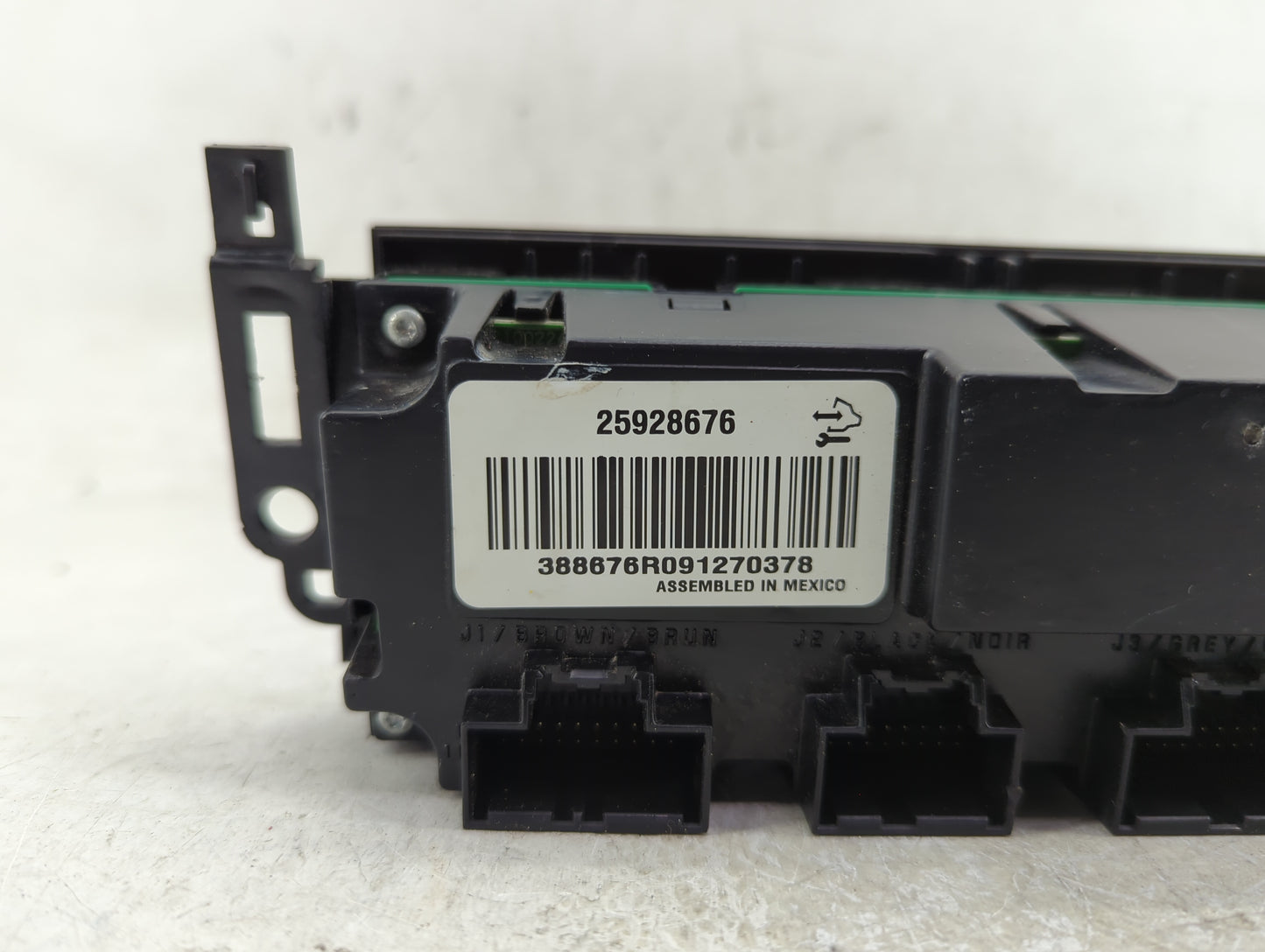 2008 Gmc Yukon Xl 1500 Climate Control Module Temperature AC/Heater Replacement P/N:25928676 Fits OEM Used Auto Parts - Oemu