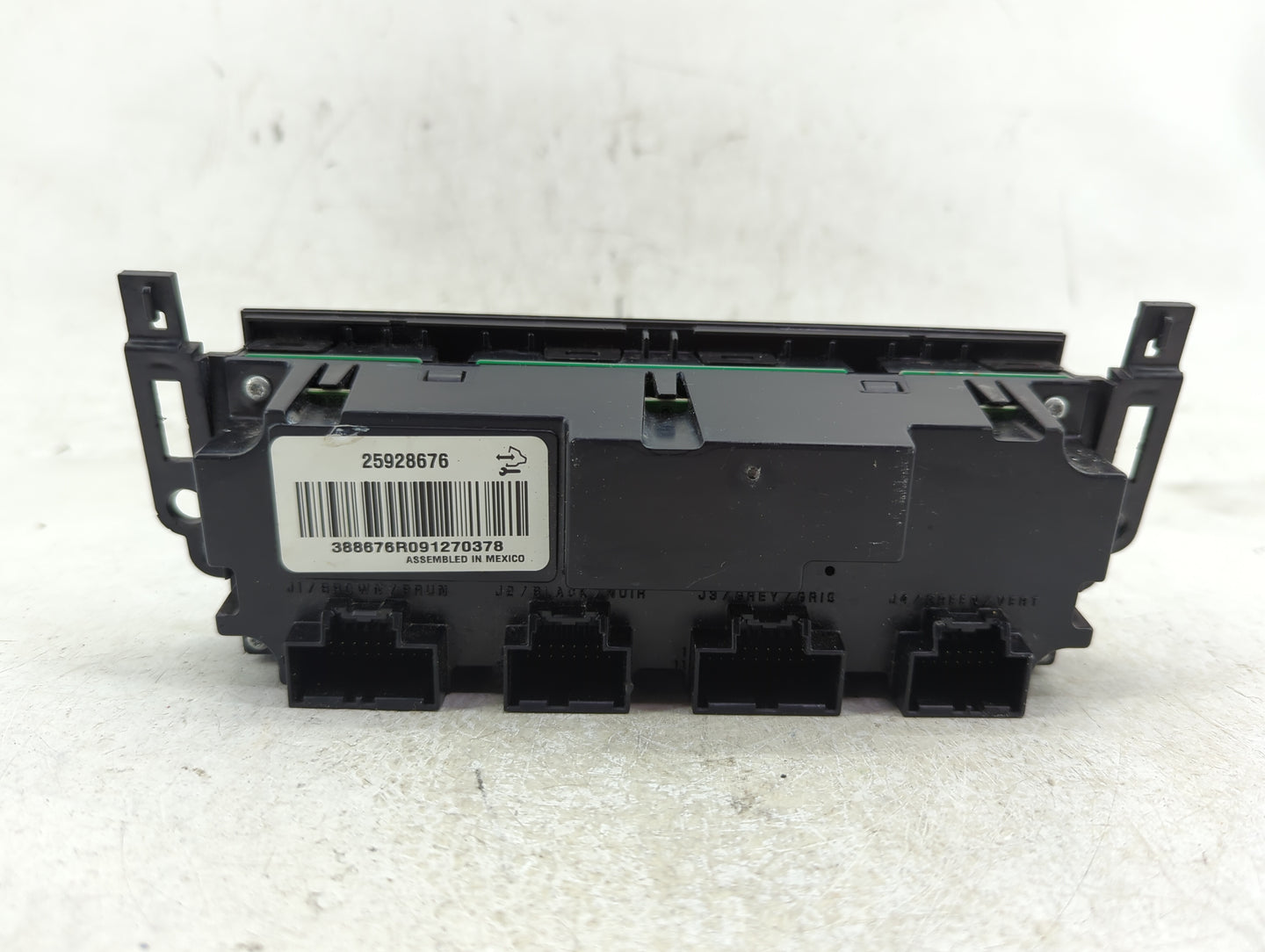 2008 Gmc Yukon Xl 1500 Climate Control Module Temperature AC/Heater Replacement P/N:25928676 Fits OEM Used Auto Parts - Oemu