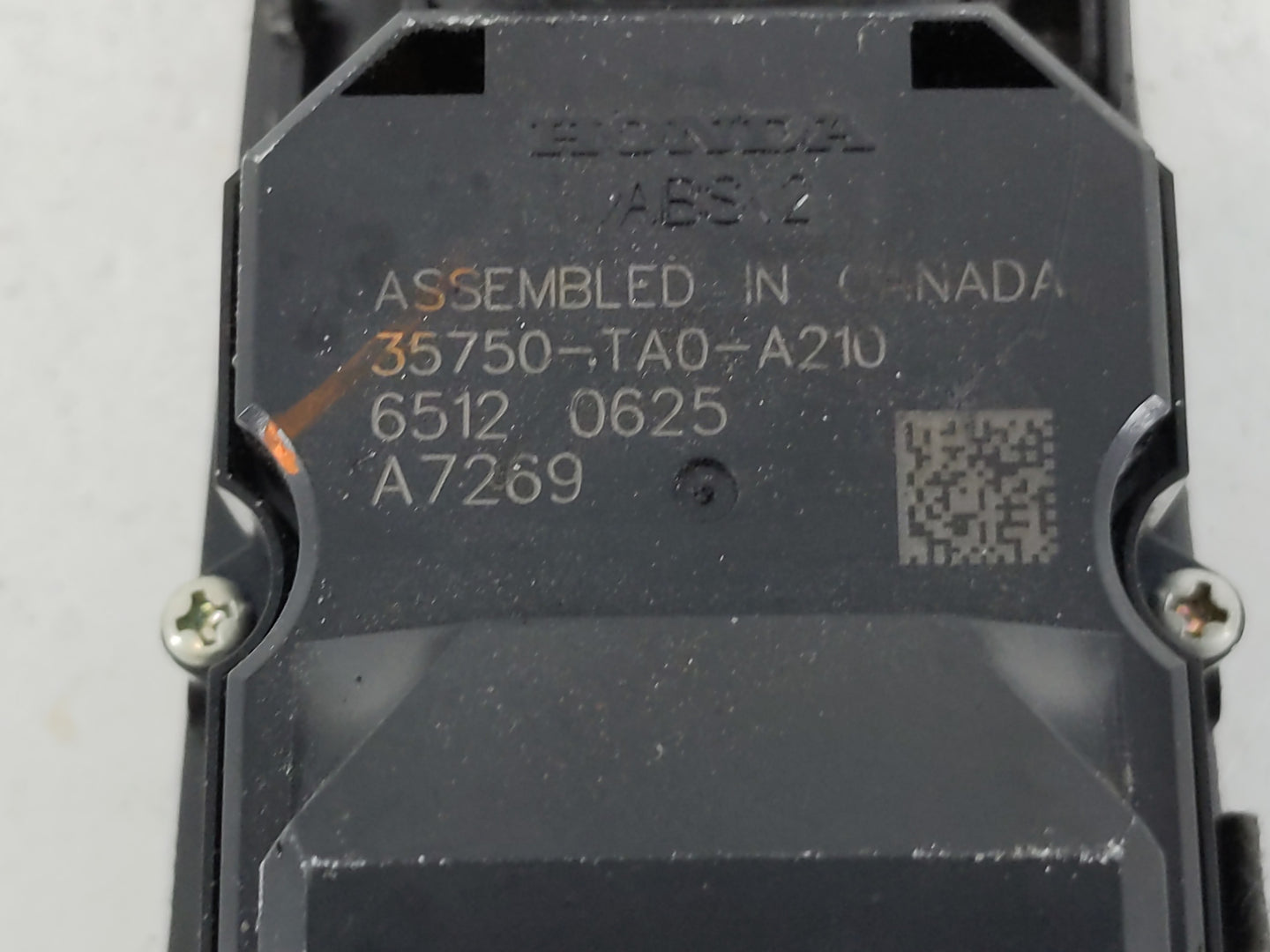 2008-2012 Honda Accord Master Power Window Switch Replacement Driver Side Left P/N:35750-TA0-A210 Fits OEM Used Auto Parts -
