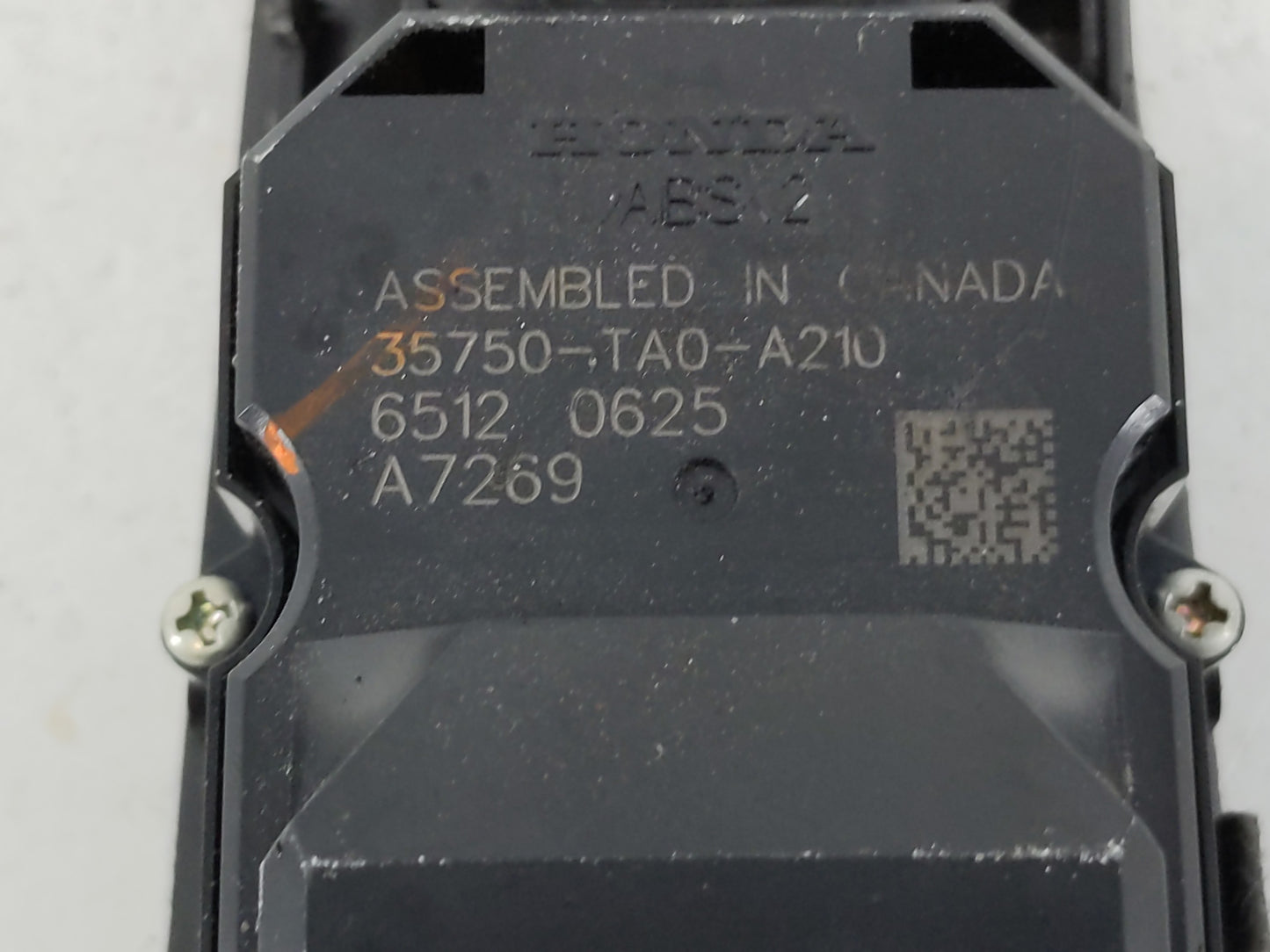 2008-2012 Honda Accord Master Power Window Switch Replacement Driver Side Left P/N:35750-TA0-A210 Fits OEM Used Auto Parts -
