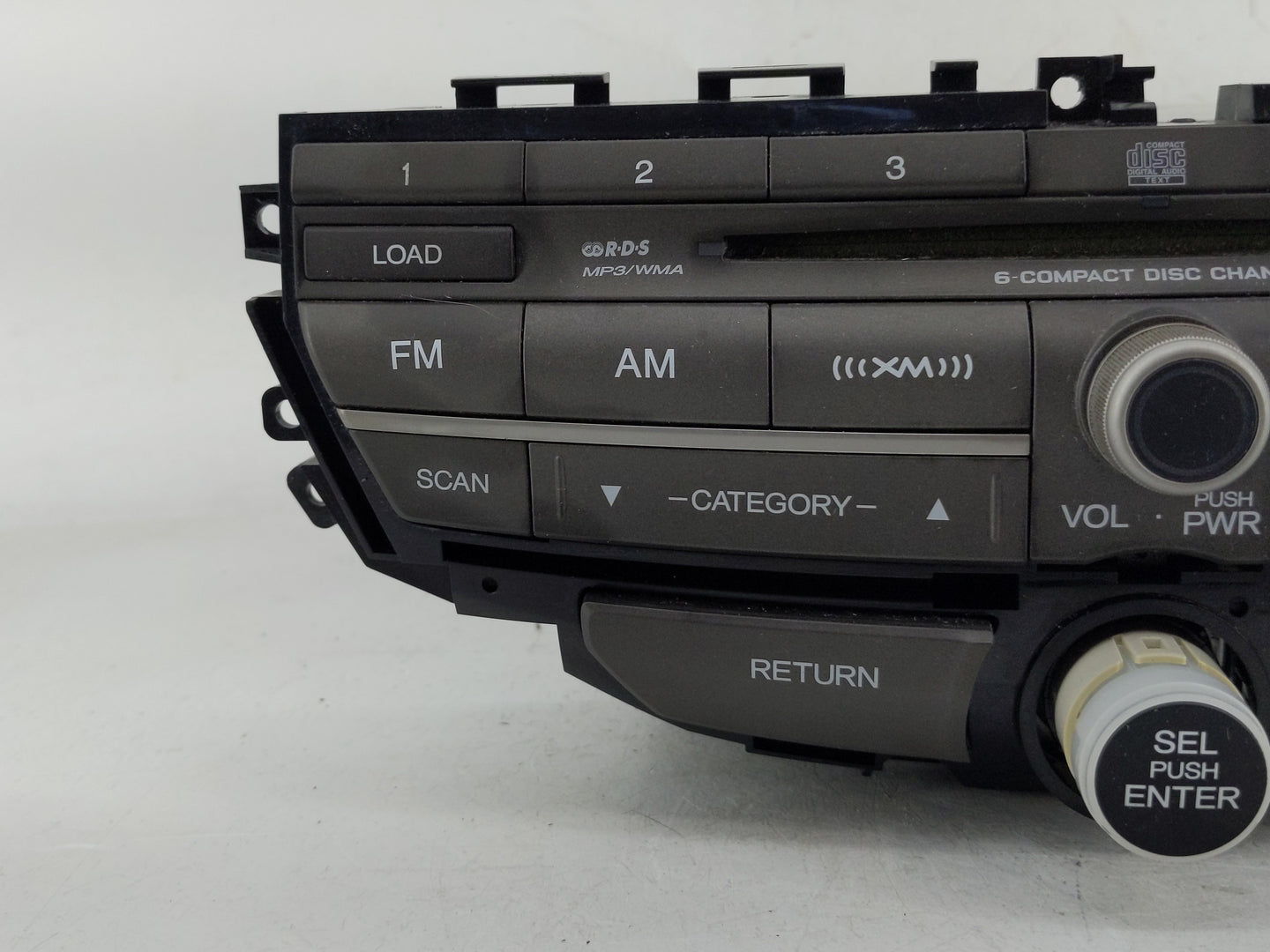 2008-2009 Honda Accord Radio AM FM Cd Player Receiver Replacement P/N:39101-TA0-A613-M1 Fits Fits 2008 2009 OEM Used Auto Pa