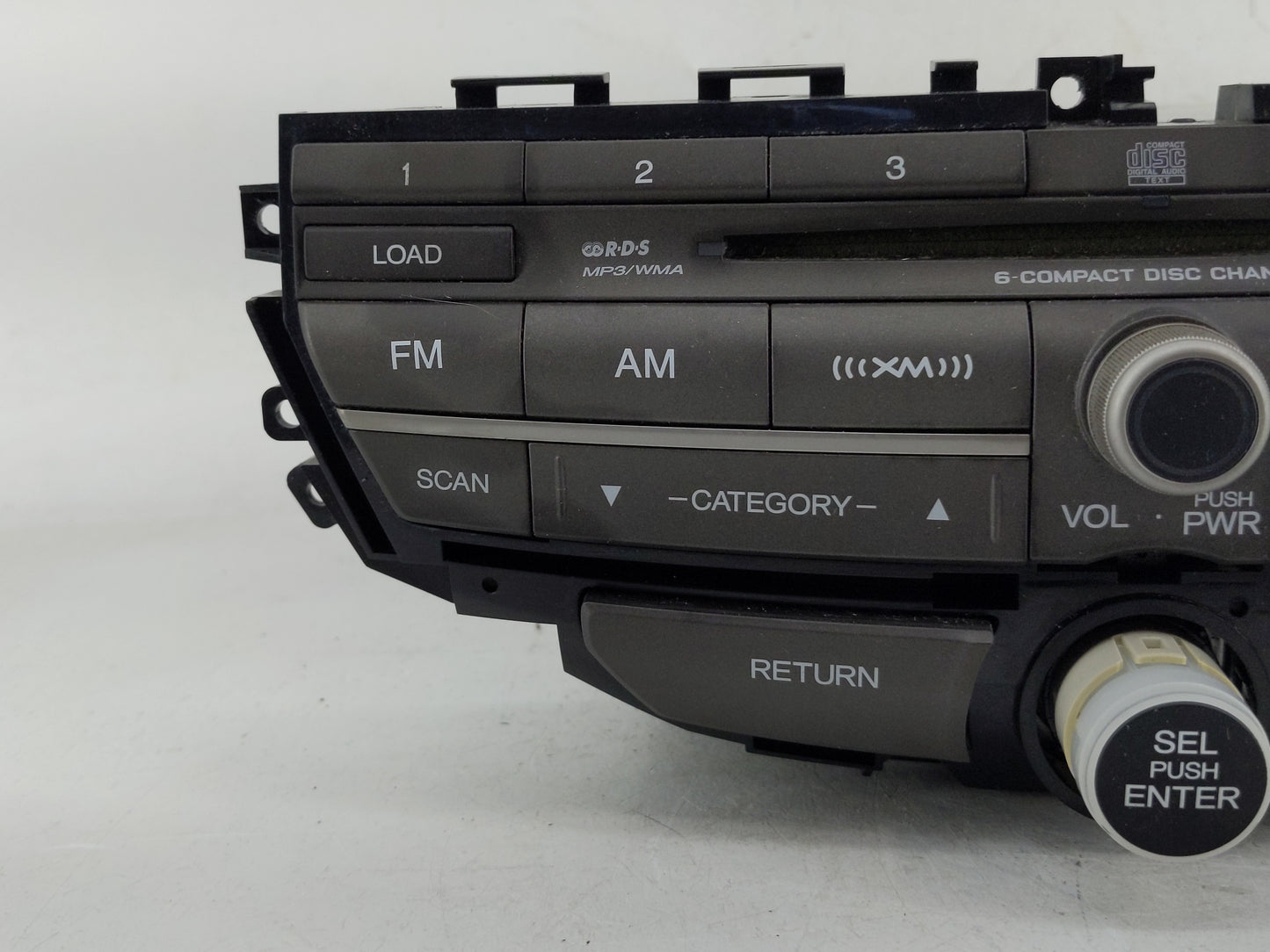 2008-2009 Honda Accord Radio AM FM Cd Player Receiver Replacement P/N:39101-TA0-A613-M1 Fits Fits 2008 2009 OEM Used Auto Pa