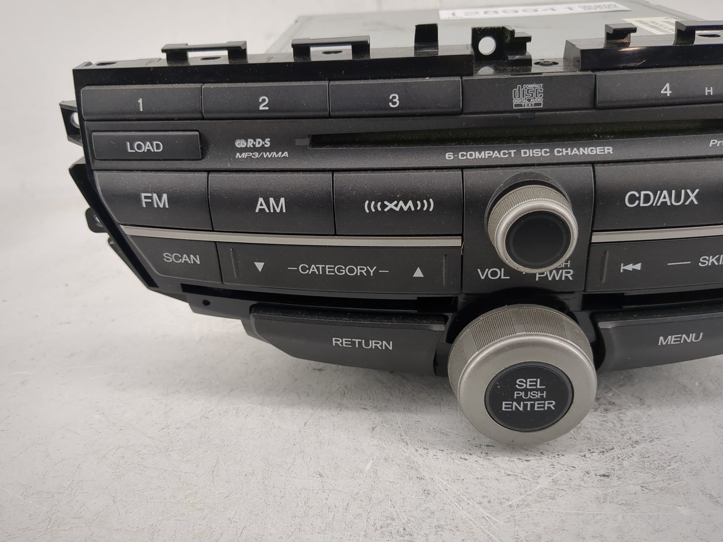 2008-2009 Honda Accord Radio AM FM Cd Player Receiver Replacement P/N:39101-TA0-A420-M1 EEA000335025 Fits Fits 2008 2009 OEM