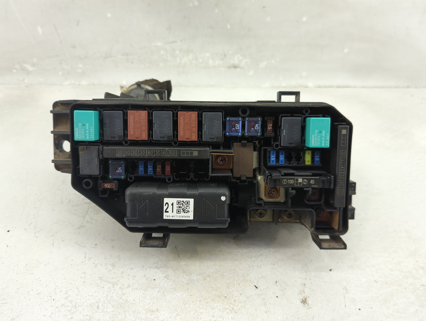2008-2012 Honda Accord Fusebox Fuse Box Panel Relay Module Fits Fits 2008 2009 2010 2011 2012 OEM Used Auto Parts - Oemuseda