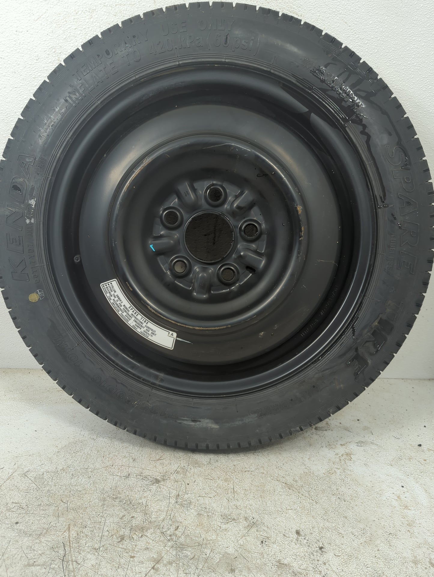 2008 Honda Accord Spare Donut Tire Wheel Rim Oem - Oemusedautoparts1.com