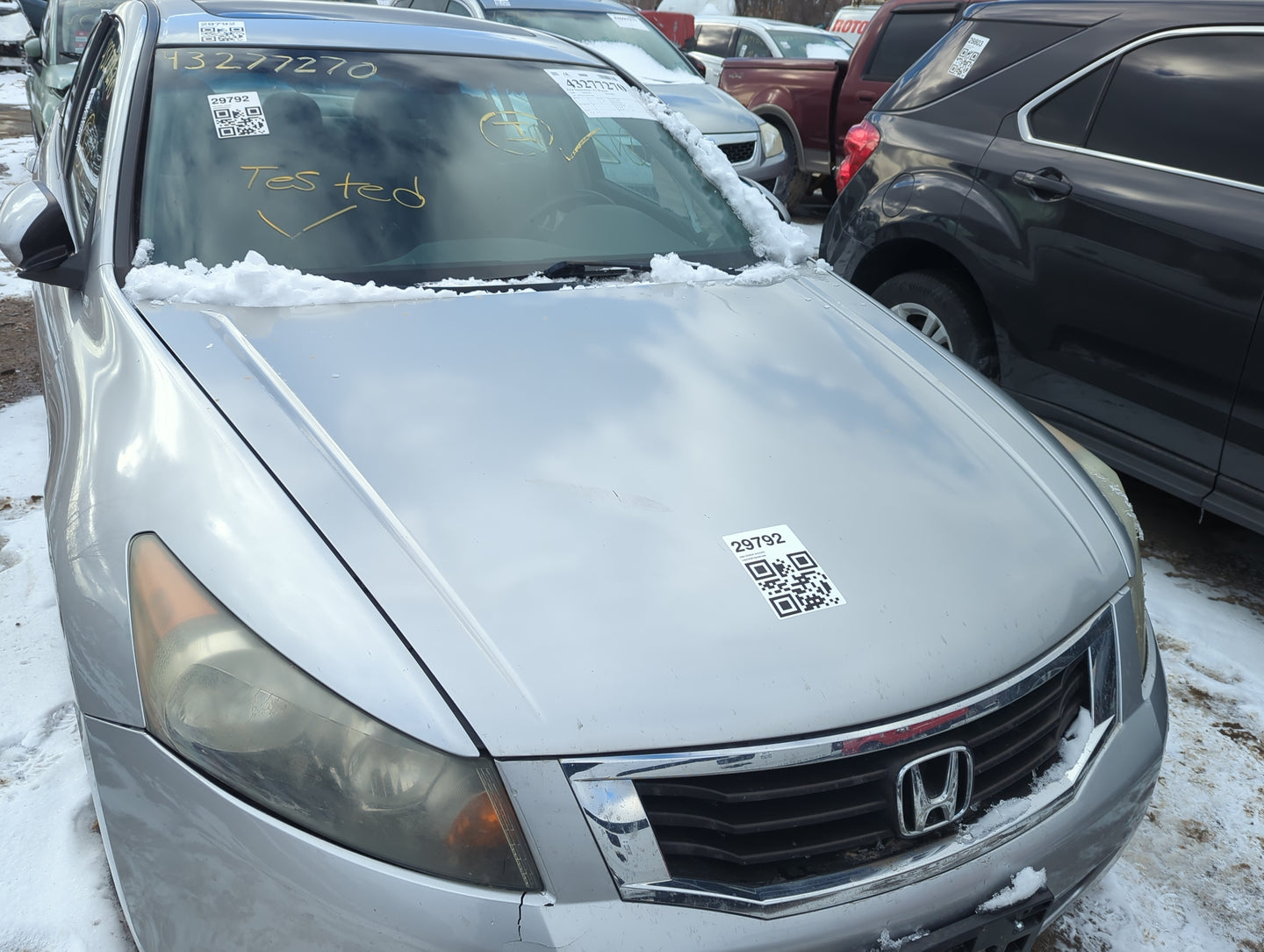 2008-2012 Honda Accord Hood Oem 1378521 - Oemusedautoparts1.com